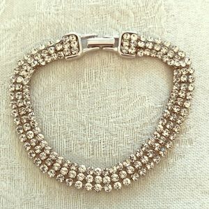 Swarovski Mesh Rhinestone Bracelet